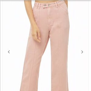 High Rise Straight Leg Pants